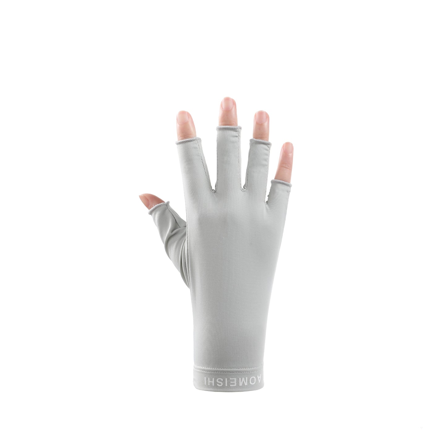 Women's Fashionable Simple Sunscreen Ice Silk Gloves - Carvan Mart Ltd