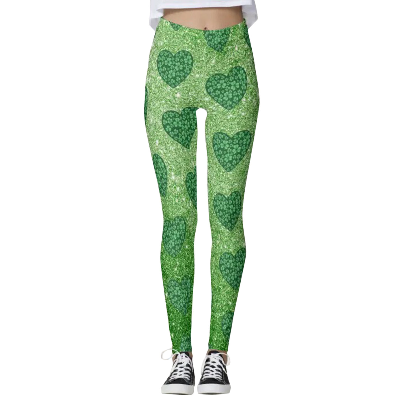 Slim-fit 3D Printed Leggings - Fashionable Casual Style - Carvan Mart