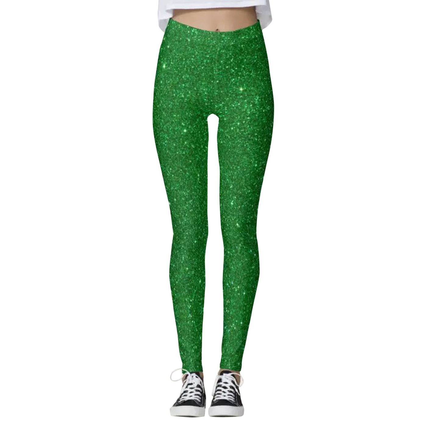 Slim-fit 3D Printed Leggings - Fashionable Casual Style - Carvan Mart