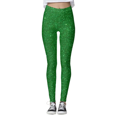 Slim-fit 3D Printed Leggings - Fashionable Casual Style - Carvan Mart