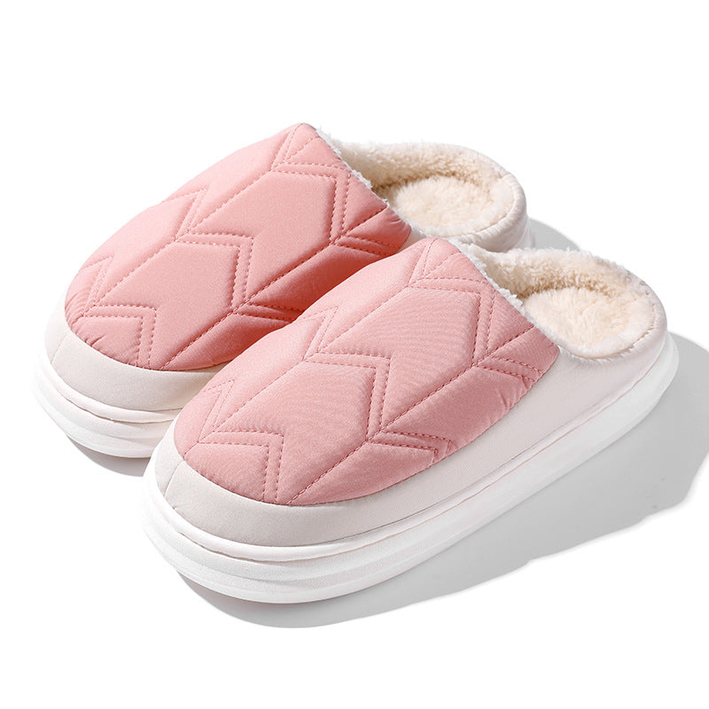 Women's Slip-resistant Soft Slippers - Pink - Women's Slippers - Carvan Mart