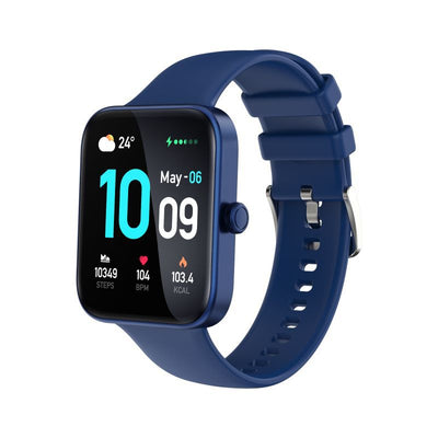 P63 Call Smart Watch Bluetooth Blood Oxygen Blood Pressure Monitoring Sports Watch - Dark Blue - Men's Watches - Carvan Mart