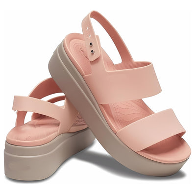 Women's Crocs Brooklyn Low Wedge Sandals - Carvan Mart