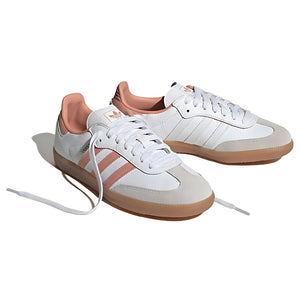 Adidas Samba OG Shoes - Cloud White Pink - Sneakers - Carvan Mart