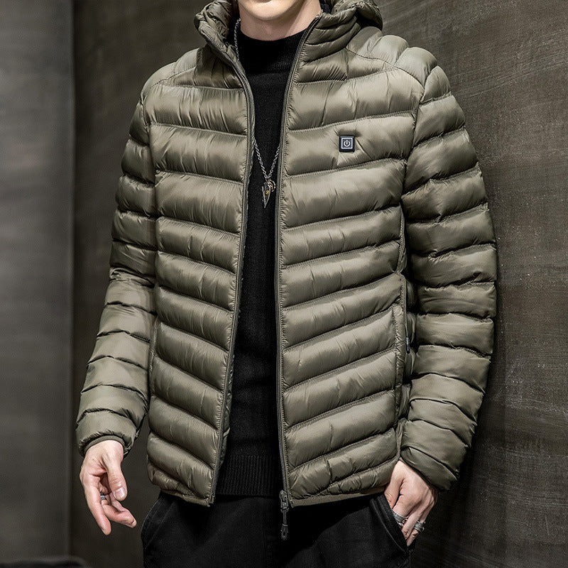 Men's Winter Coat Jacket Plus Fleece For Light And Warmth - Carvan Mart