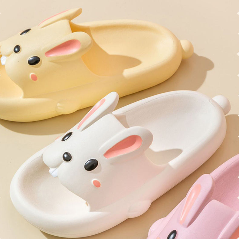 Cute Rabbit Slippers For Kids Women Slippers - Carvan Mart