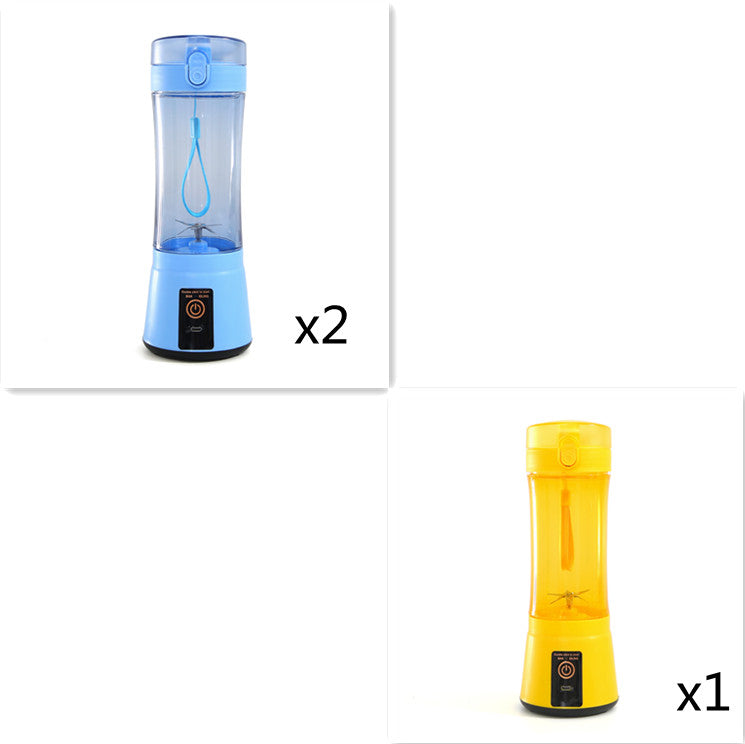 Portable Blender Portable Fruit Electric Juicing Cup Kitchen Gadgets - Set71 USB - Compact Blenders - Carvan Mart