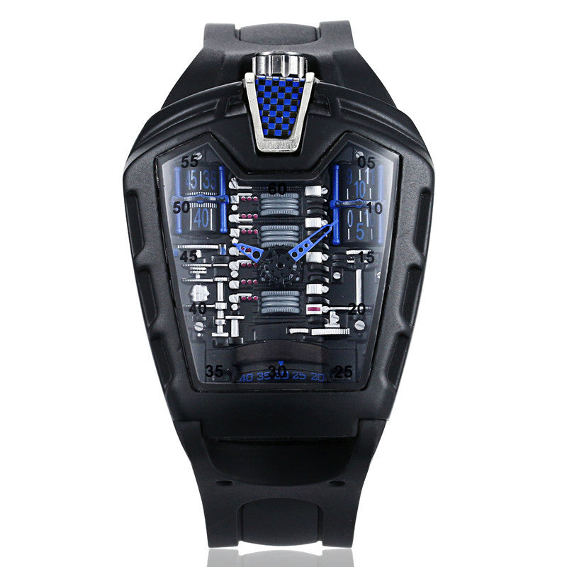 Cool Sports Brand Watches Luxury Men Watches Waterproof Japan - Blue - Men's Watches - Carvan Mart