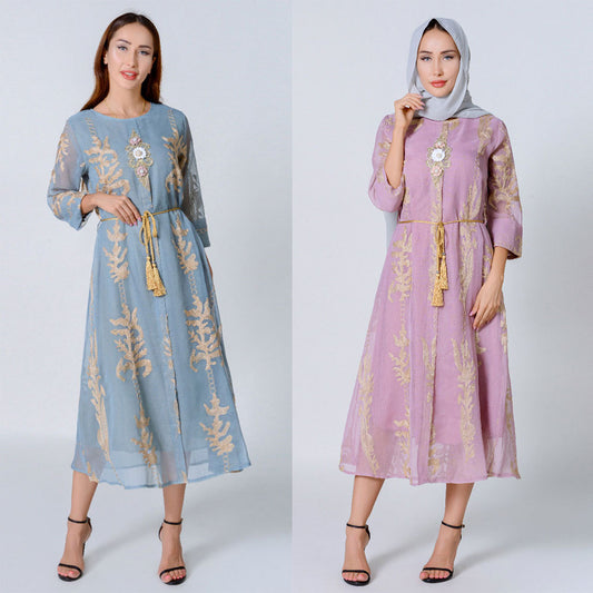 Ladies Fashion Personality Muslim Women's Dress - Carvan Mart Ltd