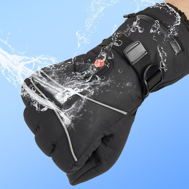 Winter Heating Gloves Can Be Charged On Touch Screen - Carvan Mart