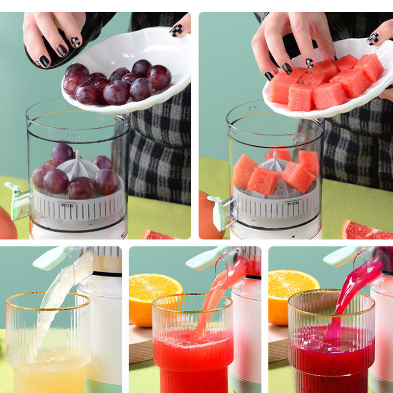 Portable USB Mini Electric Juicer Mixer Extractors Rechargeable Blender Fruit Fresh Juice Lemon Maker Cup Household Machine - Carvan Mart