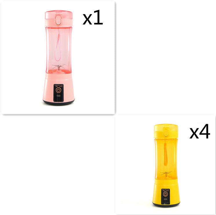 Portable Blender Portable Fruit Electric Juicing Cup Kitchen Gadgets - Set7 USB - Compact Blenders - Carvan Mart