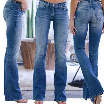 Flare Women's Flared Jeans For Women - Carvan Mart