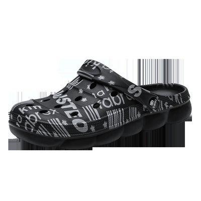 Carvan Stylish Clogs Hole Shoes Dual-purpose Crocs Beach Sandals - Carvan Mart