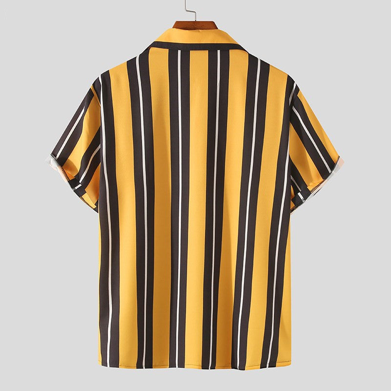 Soft Shirts For Men Summer Streetwear Casual Shirt - Carvan Mart