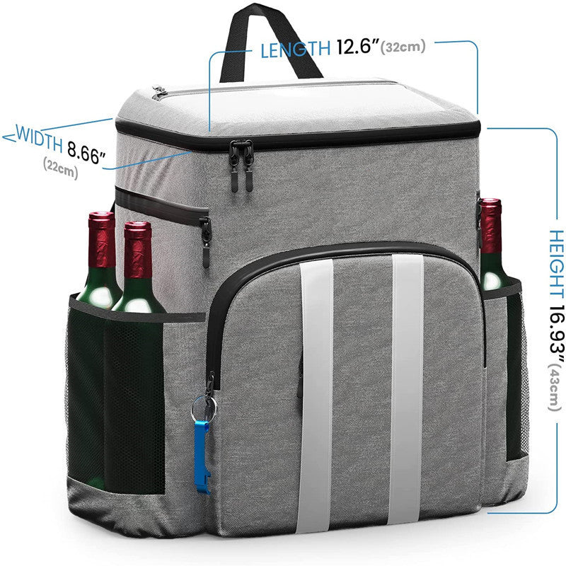 Waterproof Cooler Backpack Large Capacity Refrigerated Backpack Picnic Insulation - - Gift - Carvan Mart