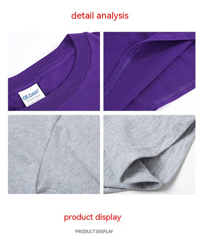 Round Neck Cotton Half Sleeve T-shirt - Carvan Mart