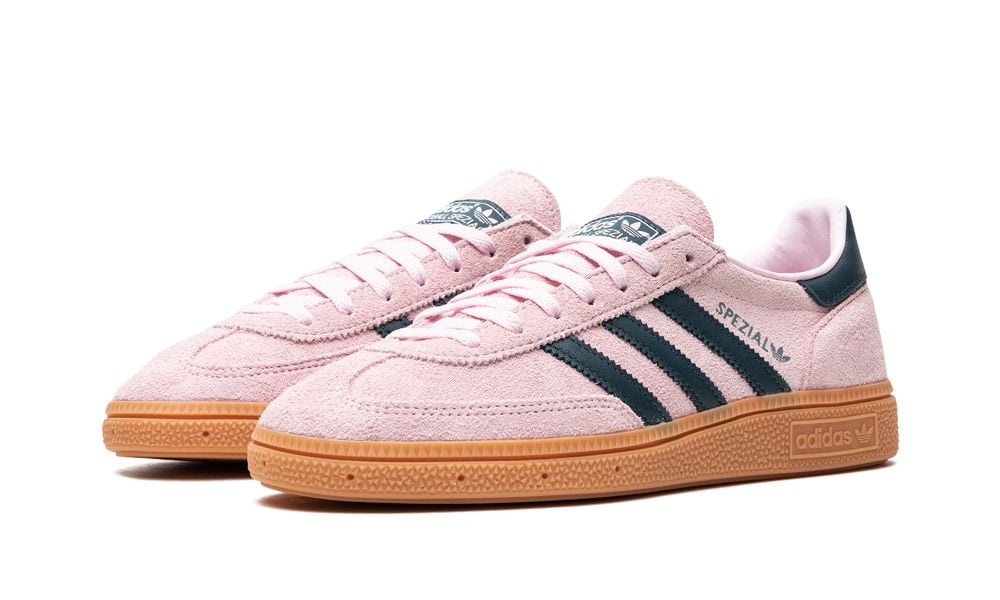 adidas Originals Handball Spezial Shoes - Clear Pink Arctic Night Gum - Men's Sneakers - Carvan Mart