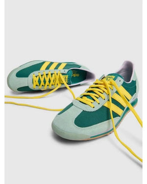 adidas Women's Originals SL 72 OG SHOES - Active Green Yellow Hazy Green - Shoes - Carvan Mart