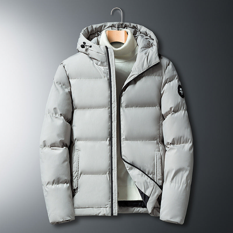 Men Casual Hooded Warm Cotton Jacket - Carvan Mart Ltd