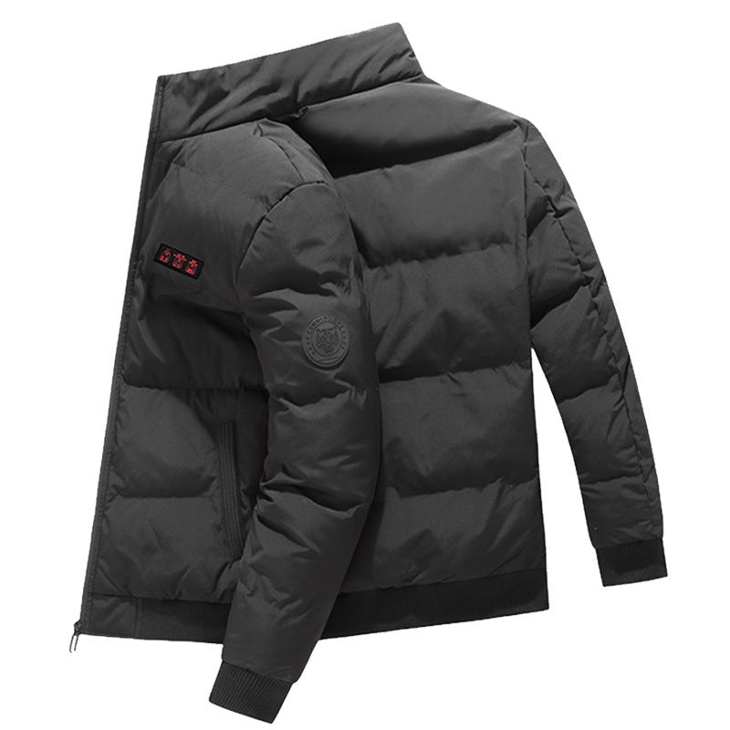 Outdoor Warm Heated Jacket Windproof Cotton Padded Clothes USB Heating Winter Keep Warm - Carvan Mart