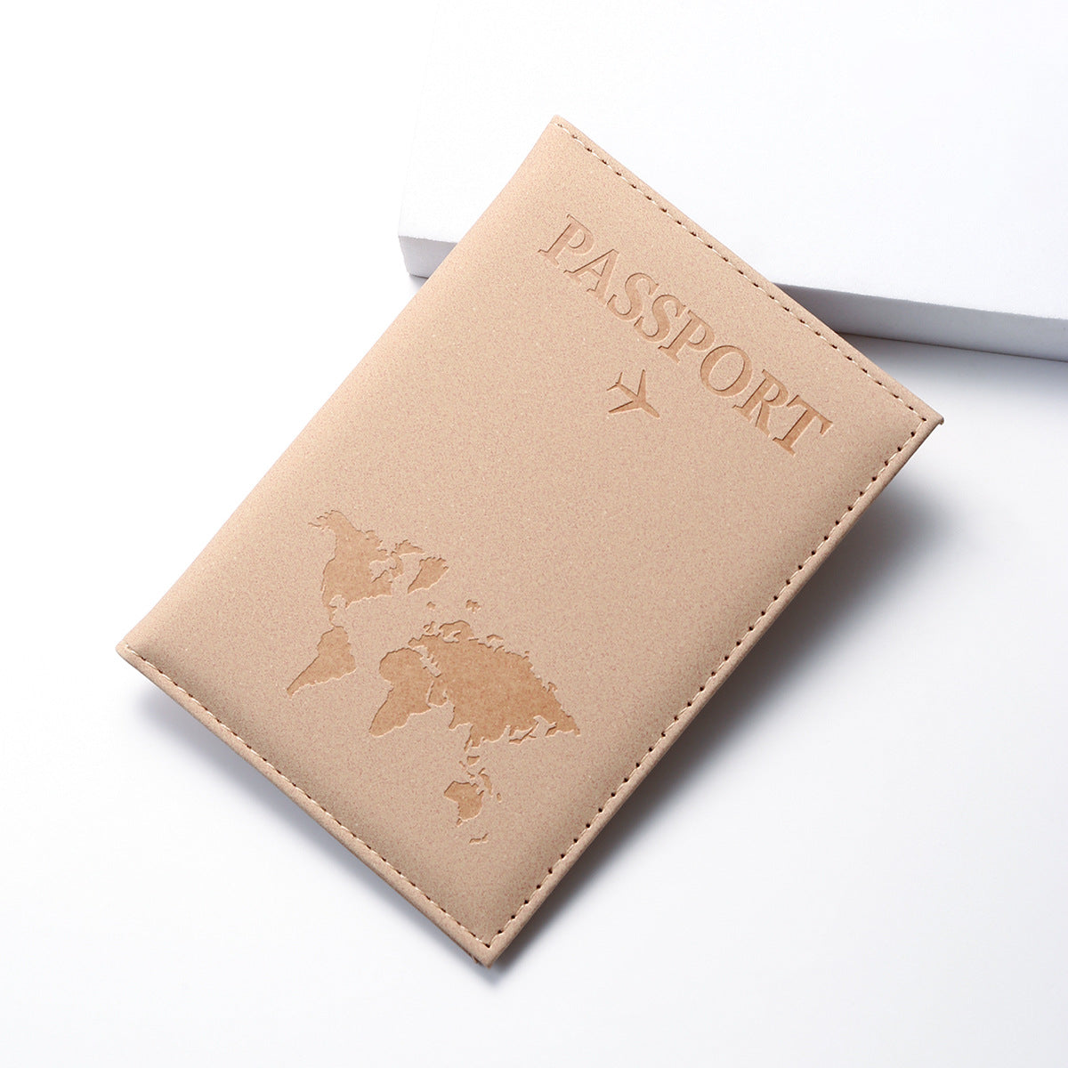 Travel Document Package Passport Cover - Khaki - Women's Wallet - Carvan Mart