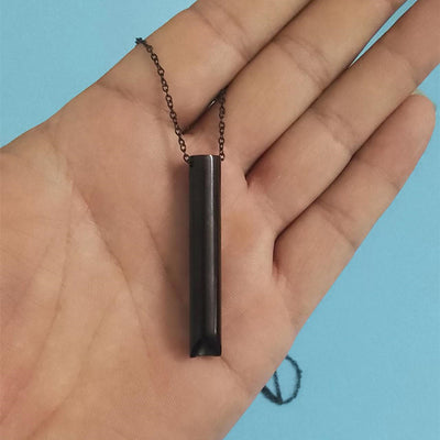 Breathing Pendant Meditation Decompression Cylinder Necklace - Carvan Mart