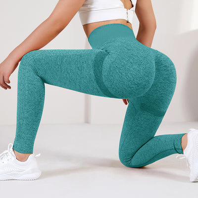 Women's Butt Lifting Push-Up Leggings - High-Waisted Fitness Yoga Pants for Gym Workouts - - Leggings - Carvan Mart