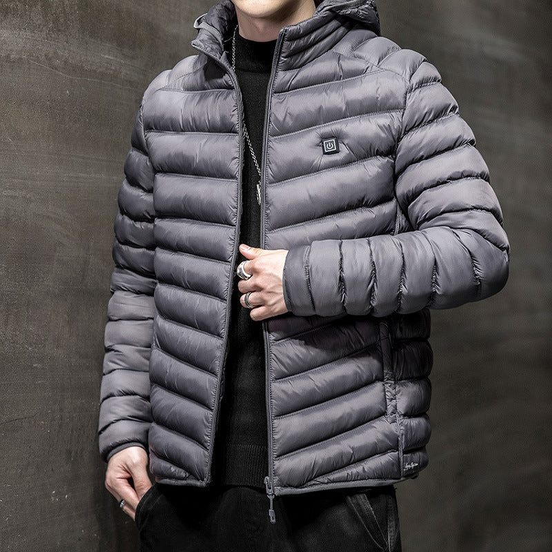 Men's Winter Coat Jacket Plus Fleece For Light And Warmth - Carvan Mart