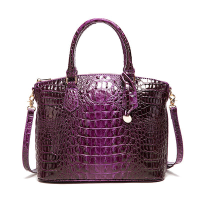 Modern Portable Crossbody Retro Women's Handbag - PG 65550 Dark Purple - Shoulder Bags - Carvan Mart