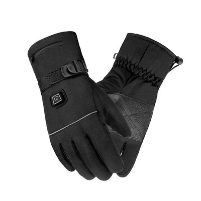 Winter Electric Motorcycle Heated  Touch Screen Gloves - Carvan Mart