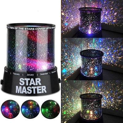 Fantasy Starry Sky Projector Led Birthday Gift Night Light - - Gift - Carvan Mart