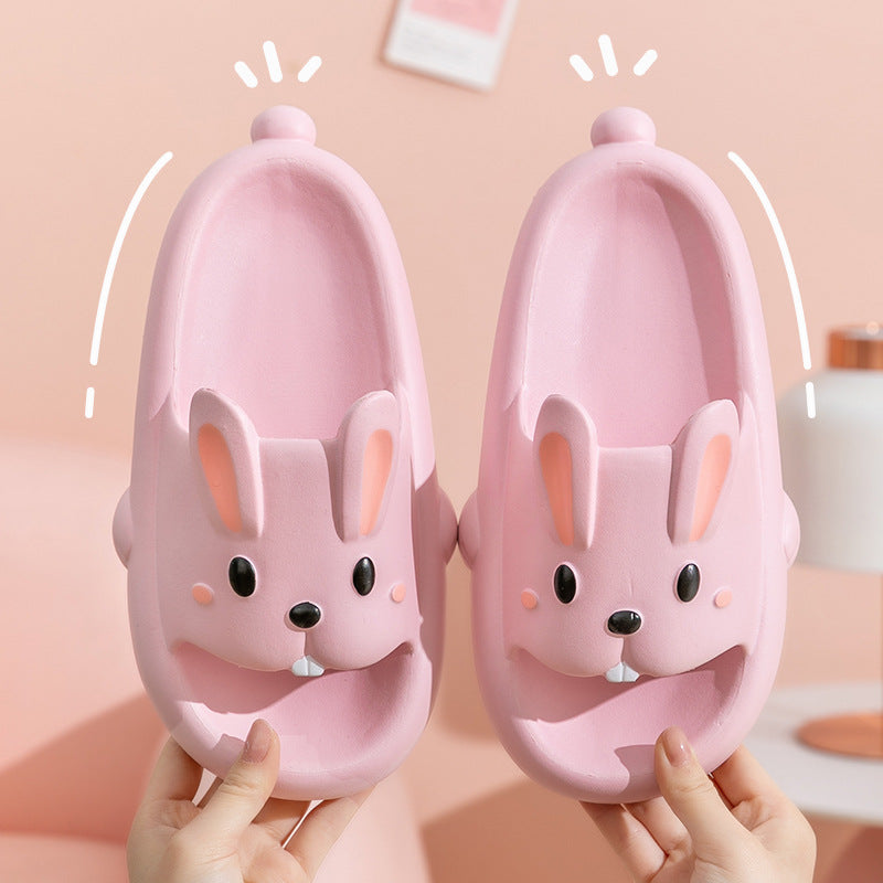 Cute Rabbit Slippers For Kids Women Slippers - Carvan Mart