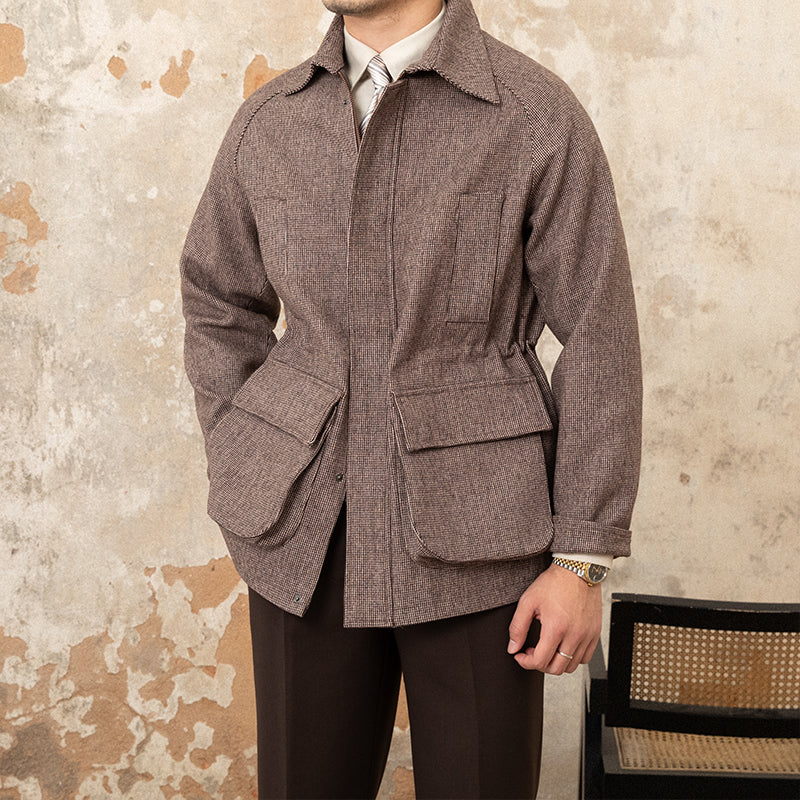 Stylish Warm Men's Lapel Coat - - Men's Jackets & Coats - Carvan Mart