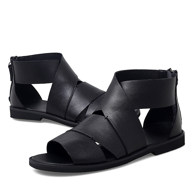 New Men's Fashion Sandals Men's Korean-style Trendy Summer Sandals Men - - Men's Sandals - Carvan Mart