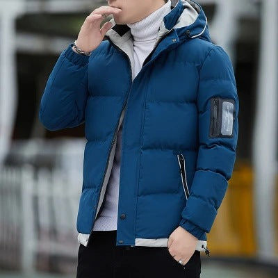 Men Fashion Casual Padded Down Jacket - Carvan Mart