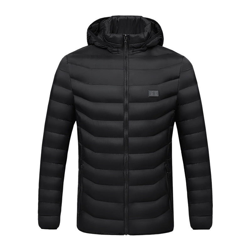 Winter Heated  Plus Size Jacket Electric Heated Clothing - Carvan Mart