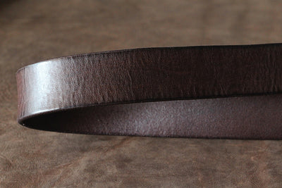 First Layer Cowhide Handmade Belt Men's Pin Buckle Belt - - Men's Belts - Carvan Mart