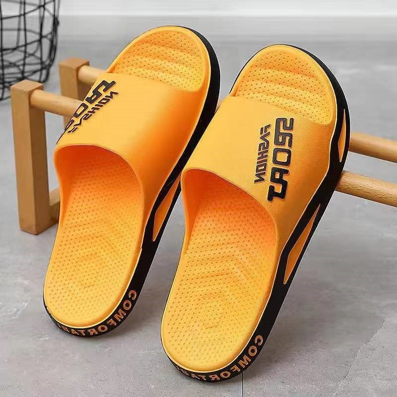 Non-slip Beach Bathroom Slippers Unisex Summer Shoes - Carvan Mart