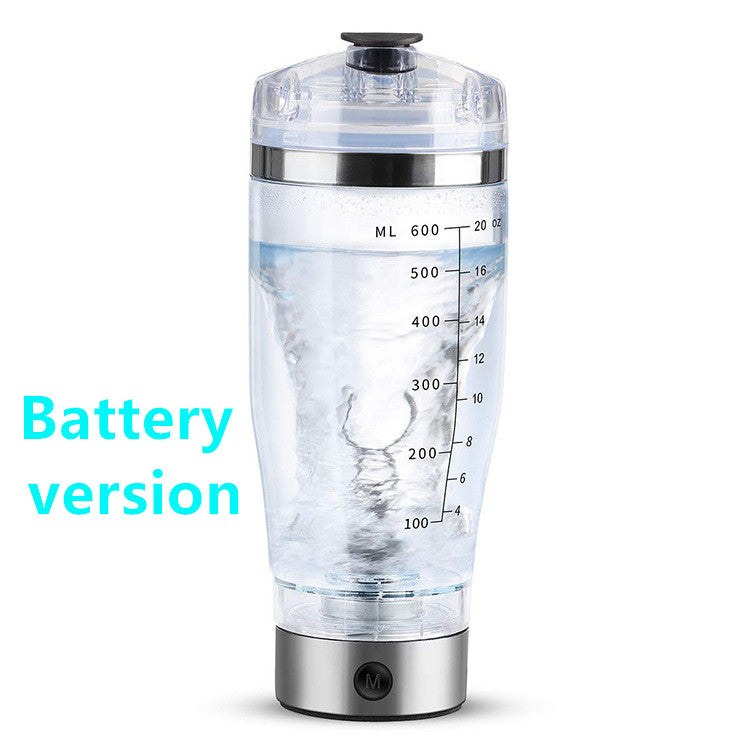 Electric Protein Shake Stirrer USB Shake Bottle Milk Coffee Blender Kettle Sports And Fitness Charging Electric Shaker Cup - Carvan Mart