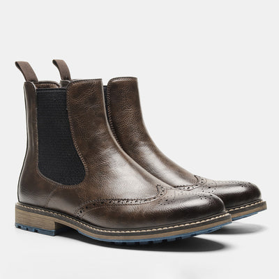 Men's Fashion Vintage Do-over Chelsea Boots - Carvan Mart