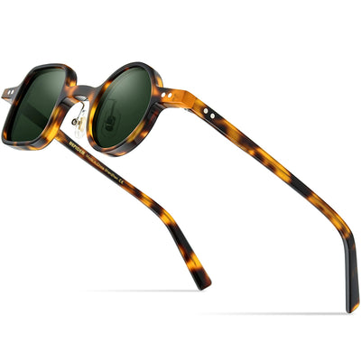 Fashion Plate Sunglasses For Men And Women - Leopard frame dark green - Women's Sunglasses - Carvan Mart