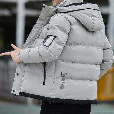 Men Fashion Casual Padded Down Jacket - Carvan Mart