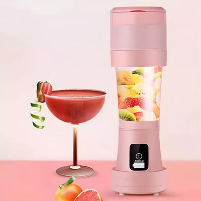 450ML Mini Portable Blender Mixer Cooking Appliances Food Processor Food Mixers Smoothie Blenders Cup Juicers Kitchen Appliance - - Compact Blenders - Carvan Mart