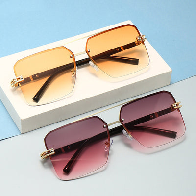 Sunshade Glasses Trendy Men And Women Photo Personality Sunglasses - Carvan Mart