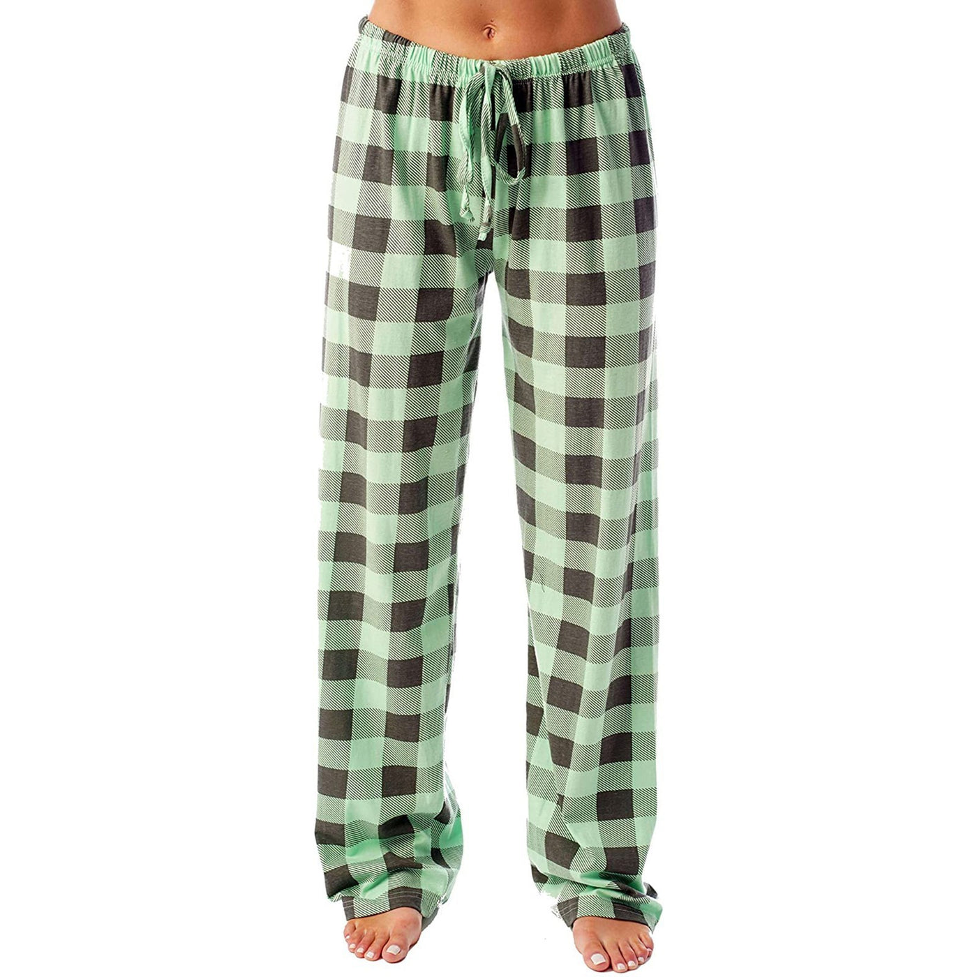 Trendy Checkered Pants for Casual Wear - Plaid Design - Carvan Mart
