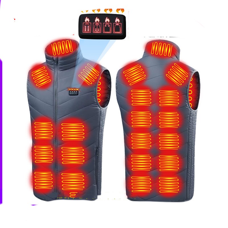 Smart Constant Temperature Self-heating Vest USB Charging - Carvan Mart