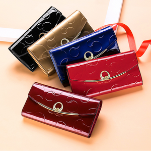 Women's Real Leather Long Large Capacity Wallet Clutch Bag - Carvan Mart