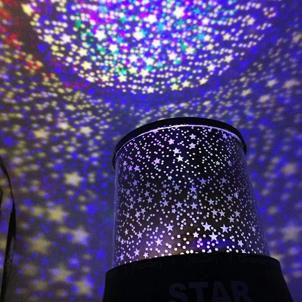 Fantasy Starry Sky Projector Led Birthday Gift Night Light - Star Master USB - Gift - Carvan Mart