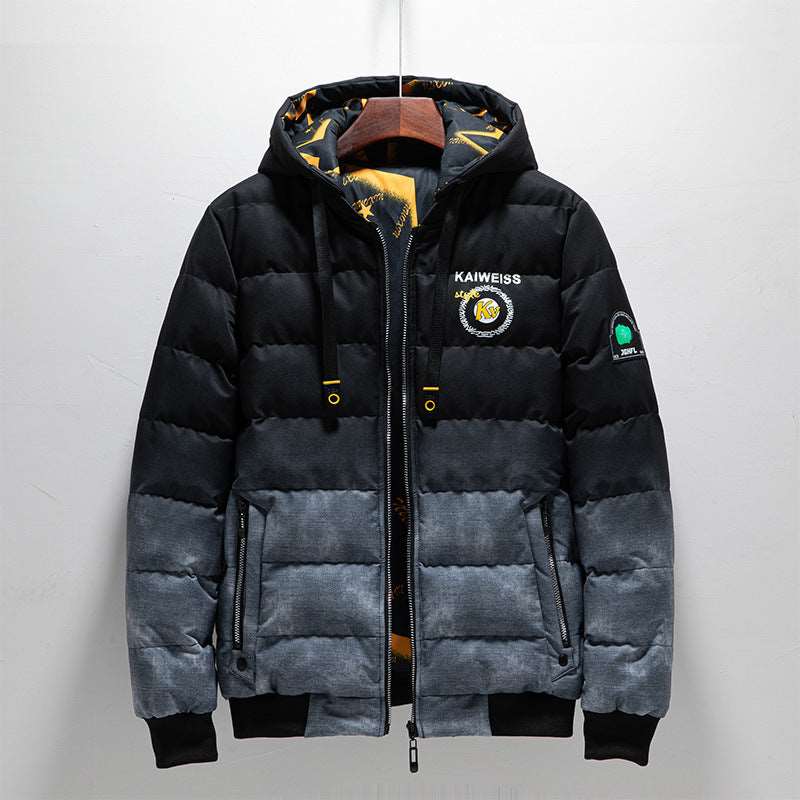 Fashionable Double Sided Wear Hooded Jacket Men - Carvan Mart